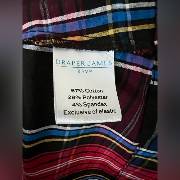 Draper James Smocked Plaid Midi Dress - Size 1X - Picture 10 of 10